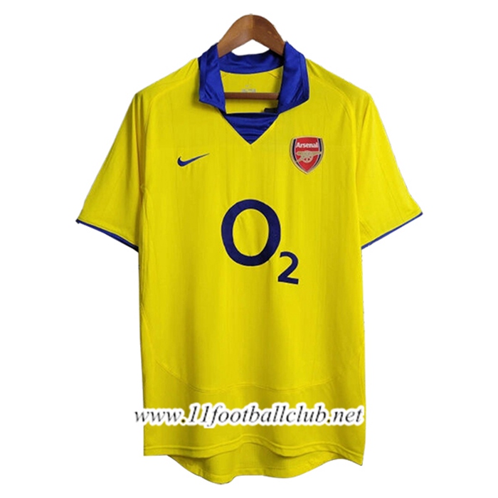 Maillot de Foot Arsenal Retro Exterieur 2003/2004