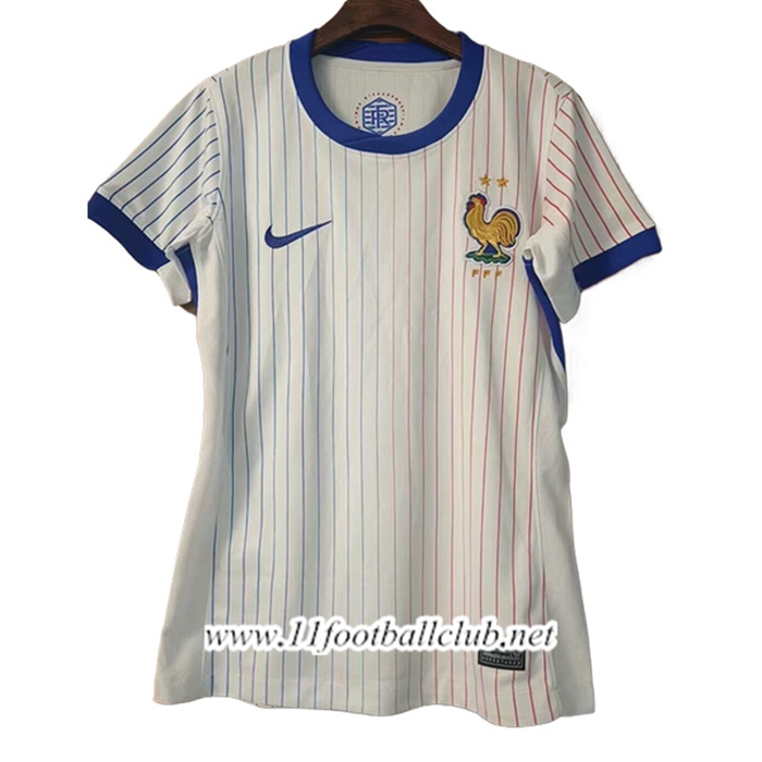 Maillot de Foot France Femme Exterieur 2024/2025