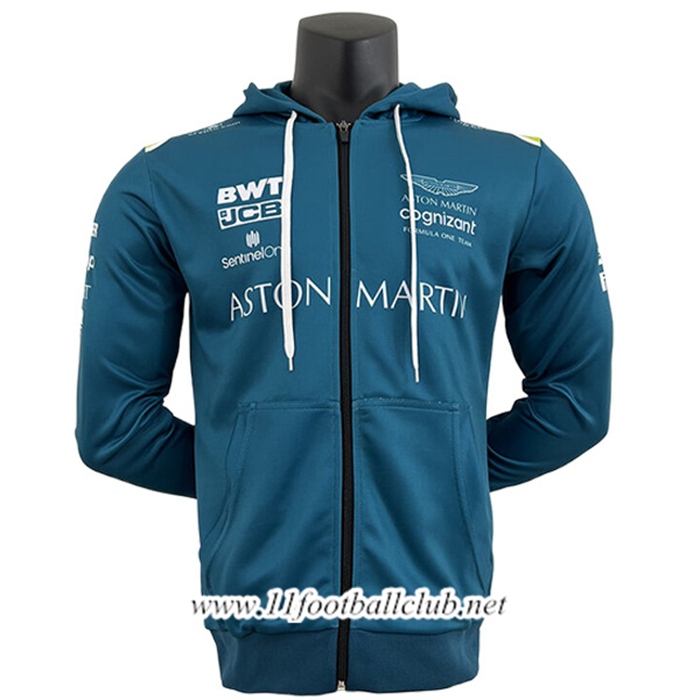 Veste A Capuche F1 Aston Martin Team Vert 2024