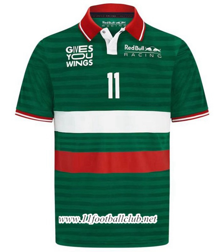 Polo F1 RedBull Racing Team Vert/Rouge/Blanc 2024