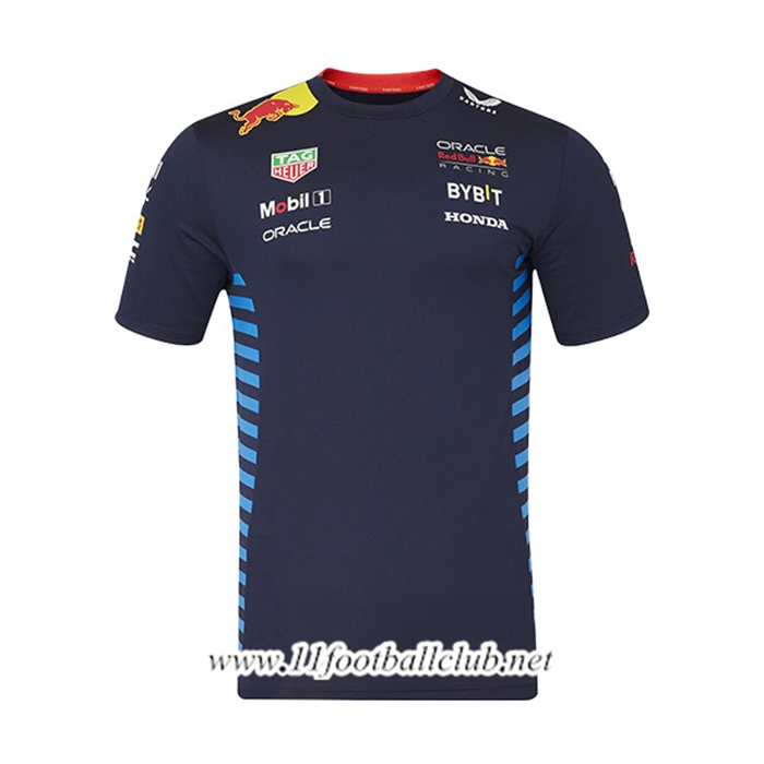 T-Shirt F1 RedBull Racing Team Bleu Foncé 2024
