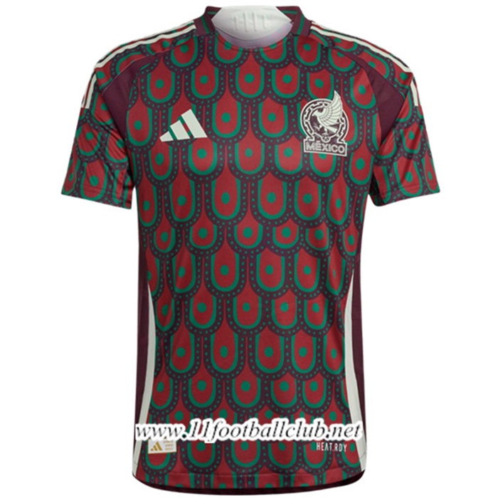 Nouveau Maillot Equipe Foot Mexique Domicile 2024/2025