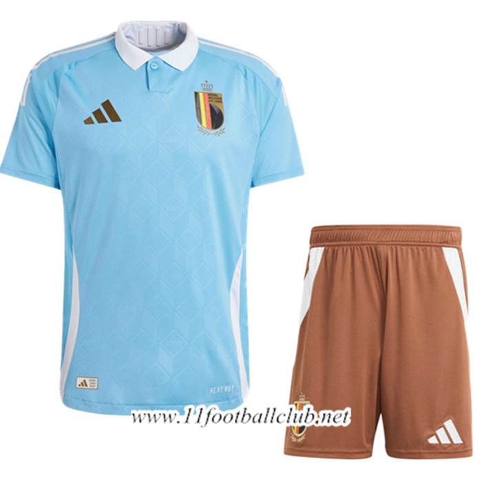 Ensemble Maillot Belgique Exterieur + Short 2024/2025