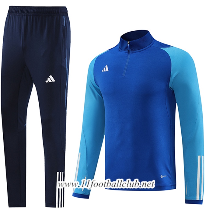 Ensemble Survetement de Foot Adidas Bleu 2024/2025