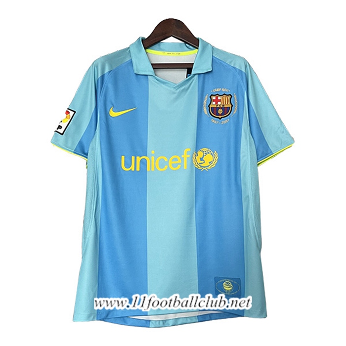 Maillot de Foot FC Barcelone Retro Exterieur 2007/2008