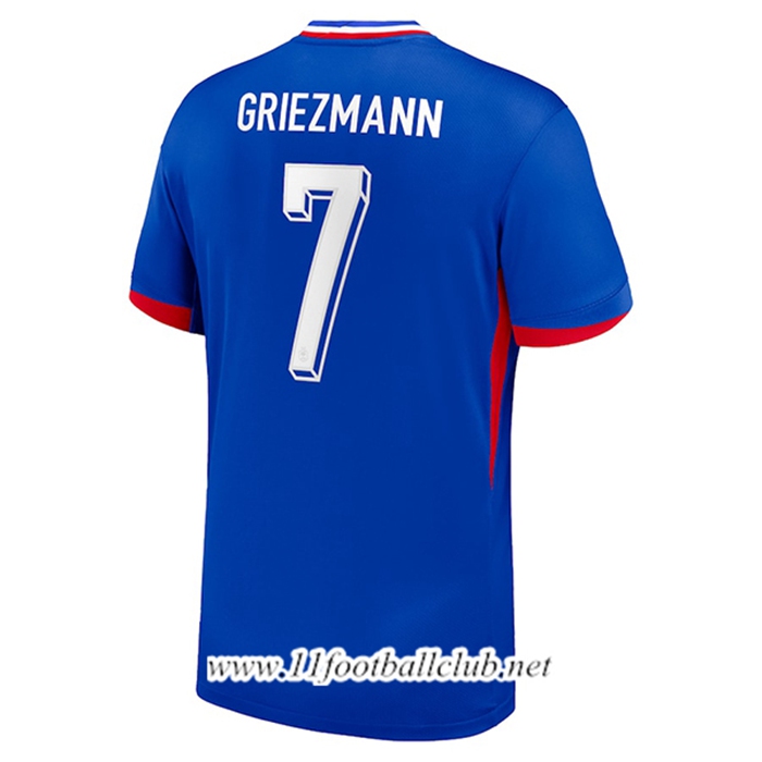 Maillot Equipe Foot France (GRIEZMANN #7) 2024/2025 Domicile