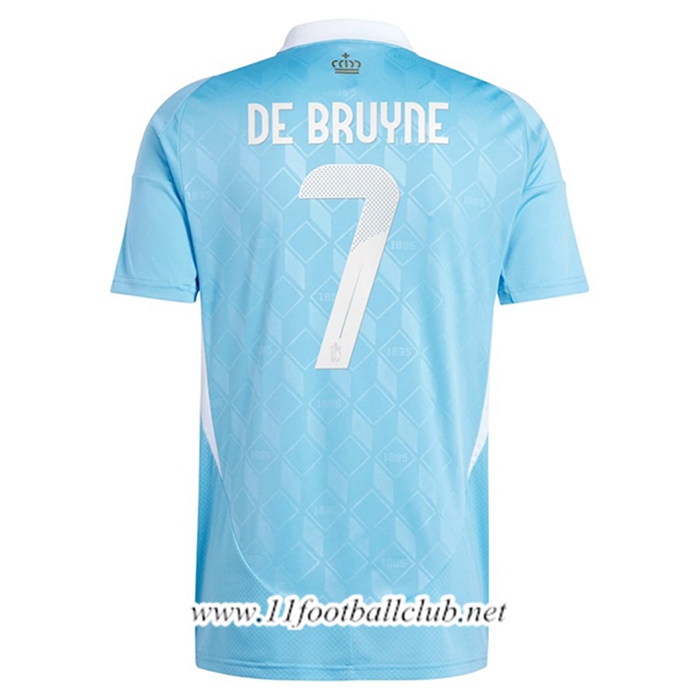 Maillot Equipe Foot Belgique (DE BRUYNE #7) 2024/2025 Exterieur
