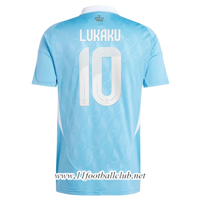 Maillot Equipe Foot Belgique (LUKAKU #10) 2024/2025 Exterieur