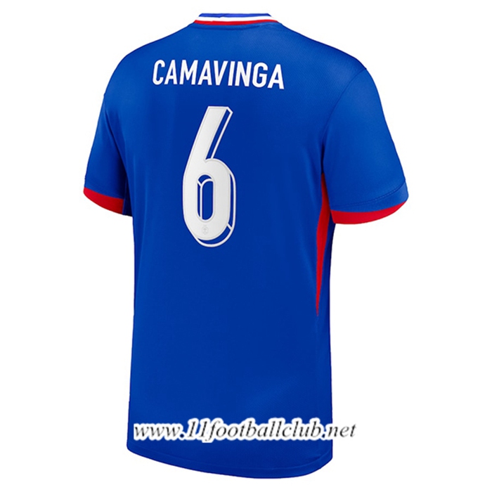 Maillot Equipe Foot France (CAMAVINGA #6) 2024/2025 Domicile