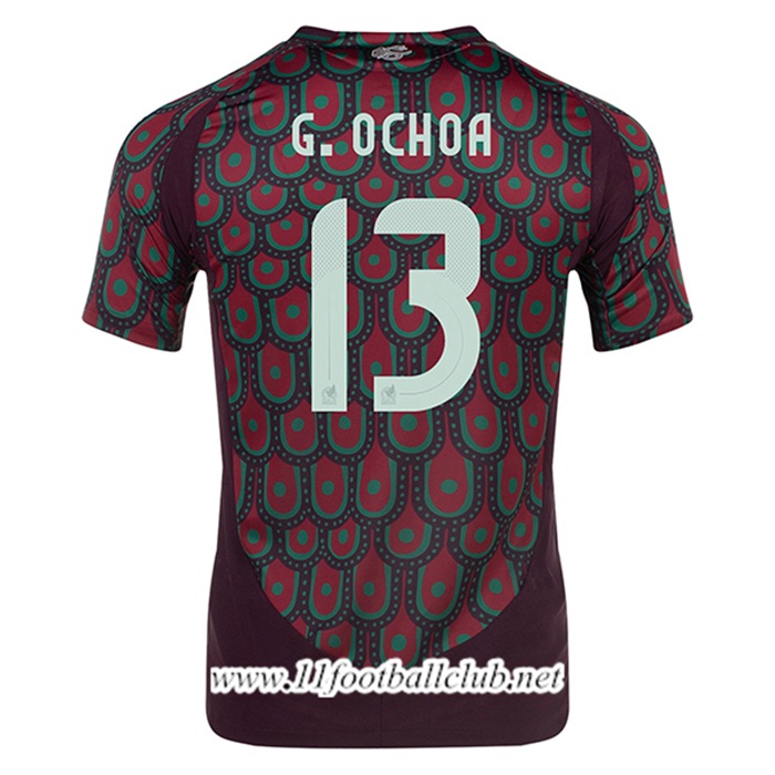 Maillot Equipe Foot Mexique (G.OCHOA #13) 2024/2025 Domicile
