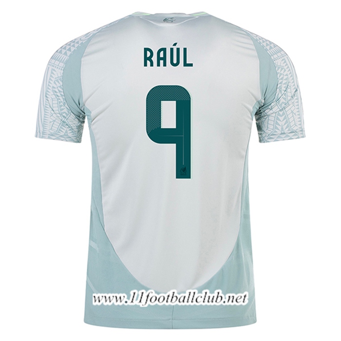 Maillot Equipe Foot Mexique (RAUL #9) 2024/2025 Exterieur