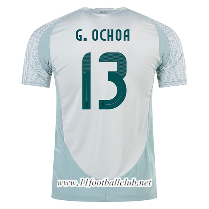 Maillot Equipe Foot Mexique (G.OCHOA #13) 2024/2025 Exterieur