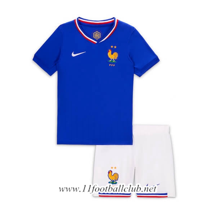 Nouveau Maillot de Foot France Enfant Domicile 2024/2025