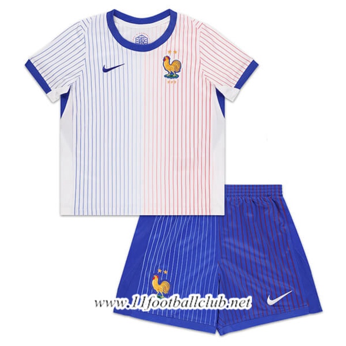 Nouveau Maillot de Foot France Enfant Exterieur 2024/2025