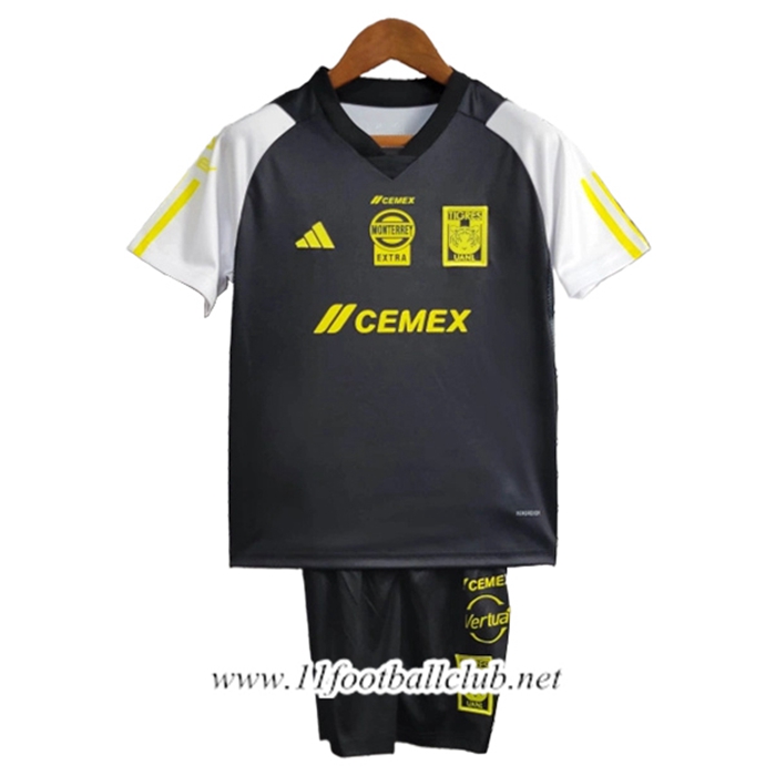 Maillot de Foot Tigres UANL Enfant Noir 2023/2024