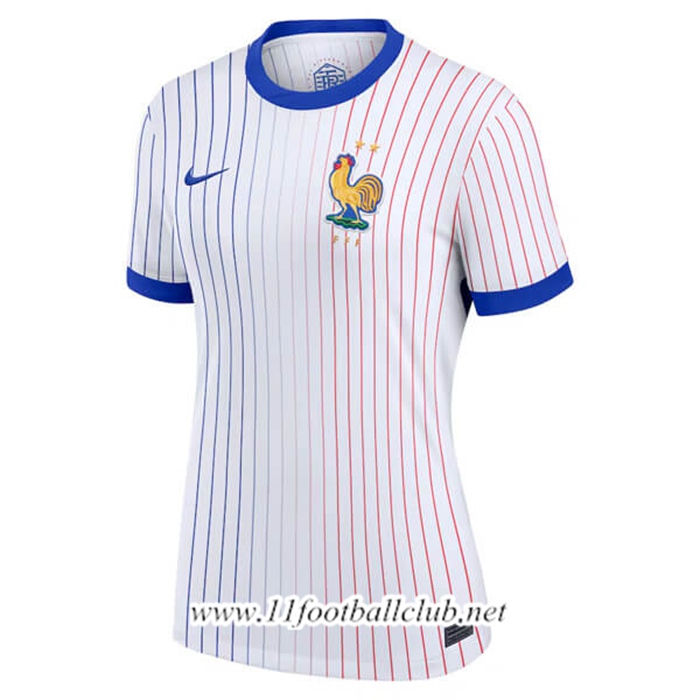 Nouveau Maillot de Foot France Femme Exterieur 2024/2025