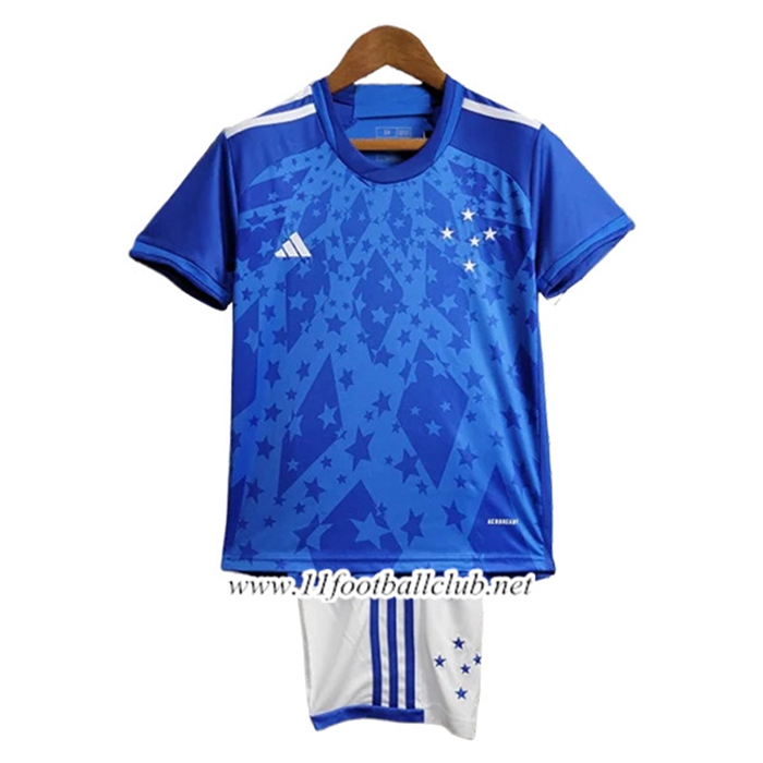 Maillot de Foot Cruzeiro Enfant Domicile 2024/2025