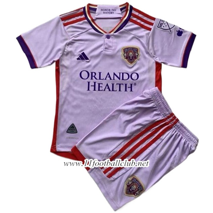 Maillot de Foot Orlando City SC Enfant Exterieur 2024/2025