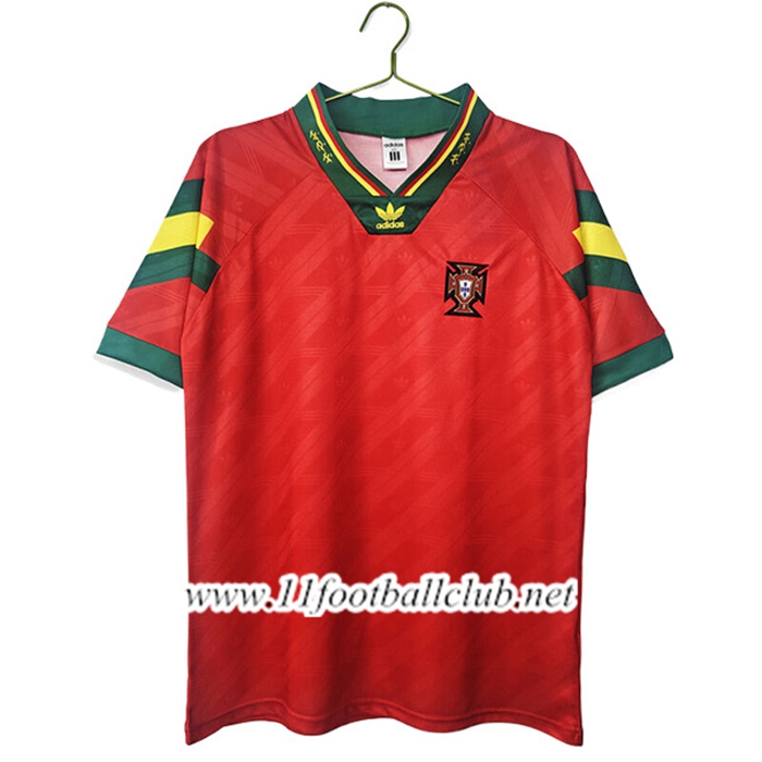 Maillot de Foot Portugal Retro Domicile 1992