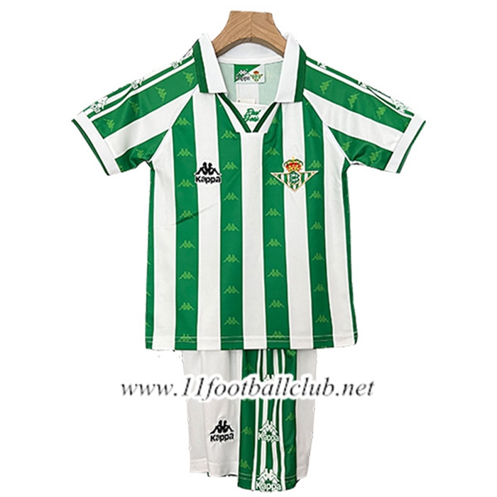 Maillot de Foot Real Betis Retro Enfant Domicile 1995/1997
