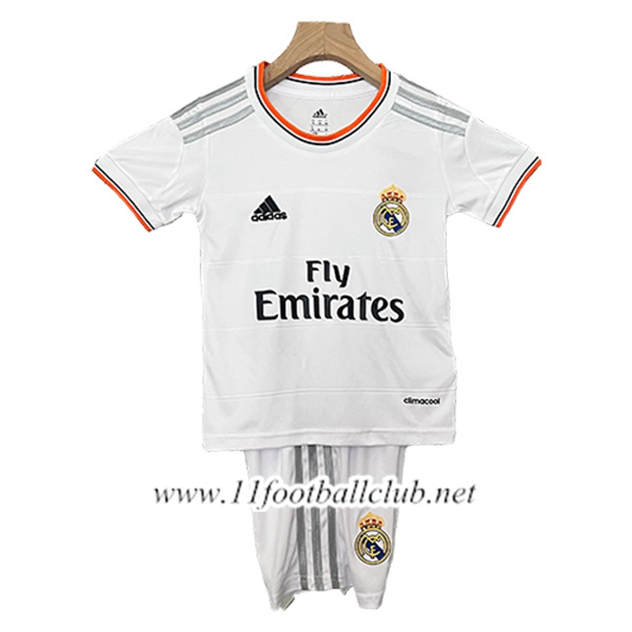 Maillot de Foot Real Madrid Retro Enfant Domicile 2013/2014