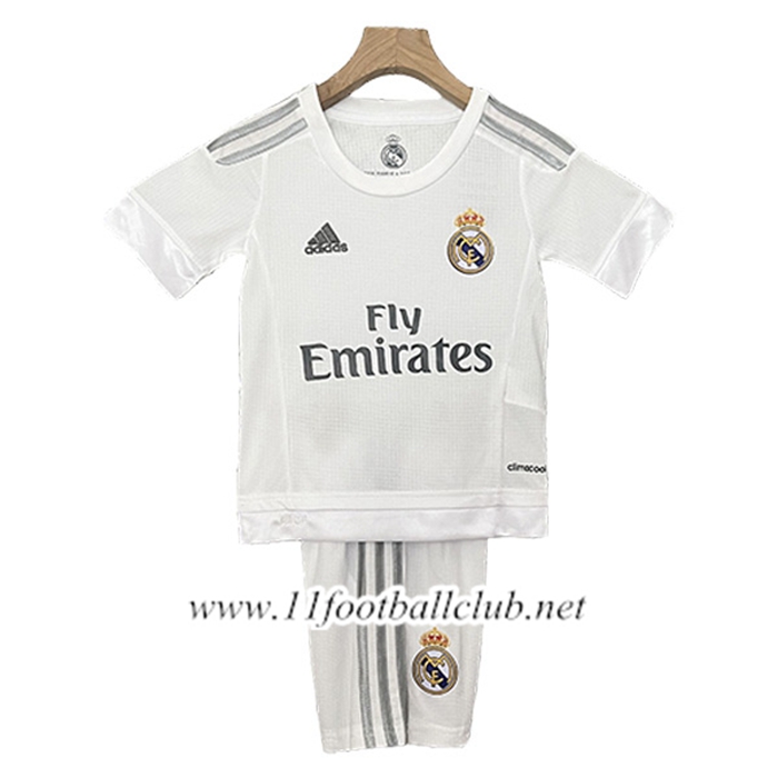Maillot de Foot Real Madrid Retro Enfant Domicile 2015/016