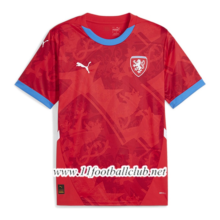 Maillot Equipe Foot Republique Tcheque Domicile 2024/2025