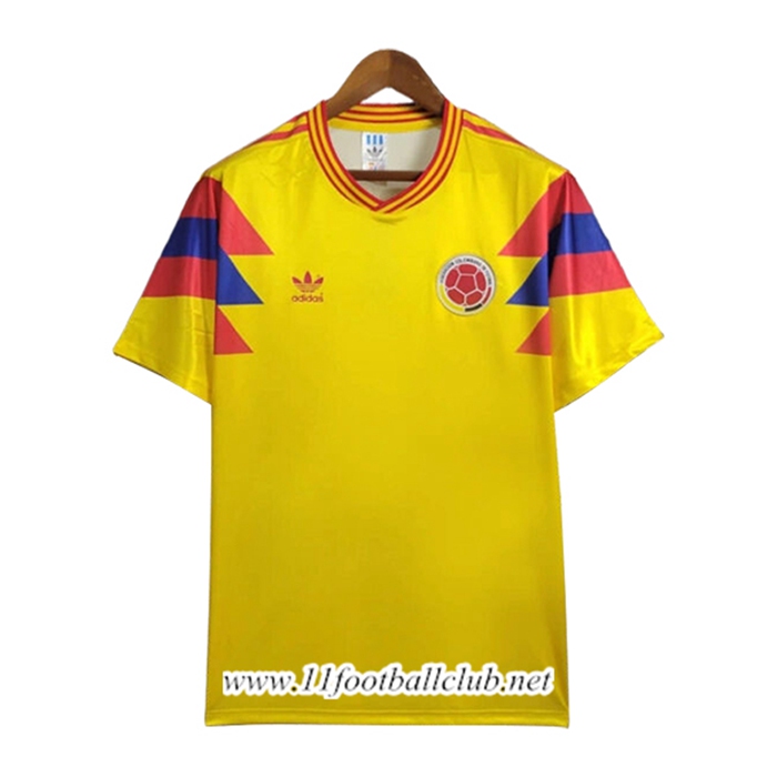 Maillot de Foot Colombia Retro Colombie 1990