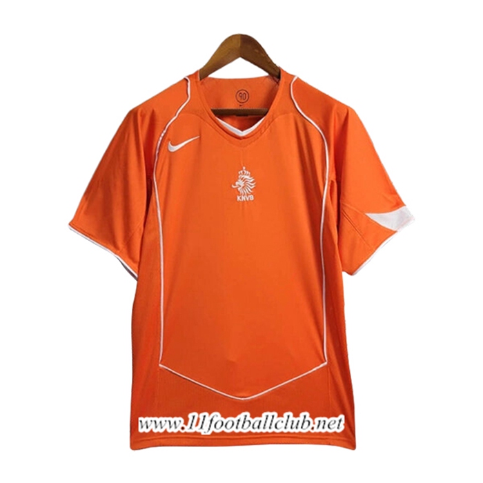 Maillot de Foot Pays-Bas Retro Domicile 2004