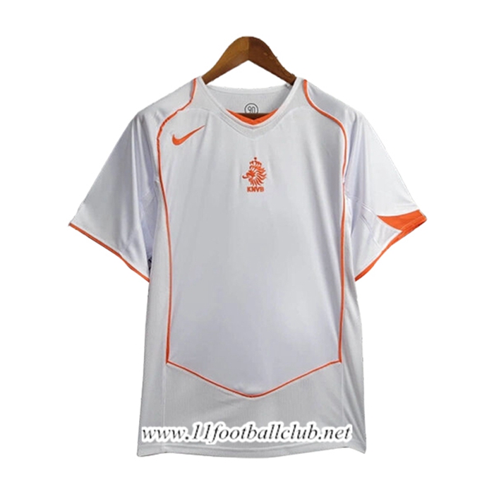 Maillot de Foot Pays-Bas Retro Exterieur 2004