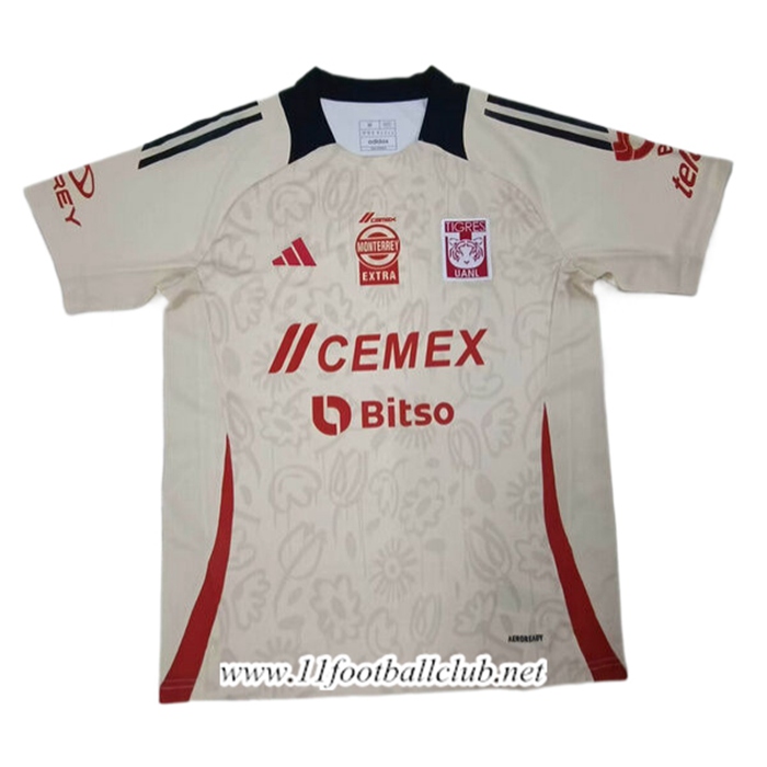 Maillot de Foot Tigres UANL Special Edition Beige 2024/2025