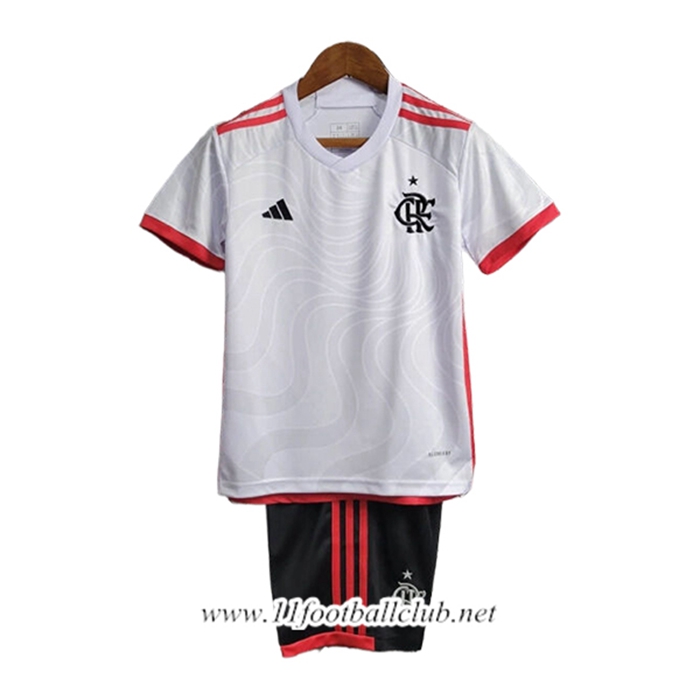 Maillot de Foot Flamengo Enfant Exterieur 2024/2025