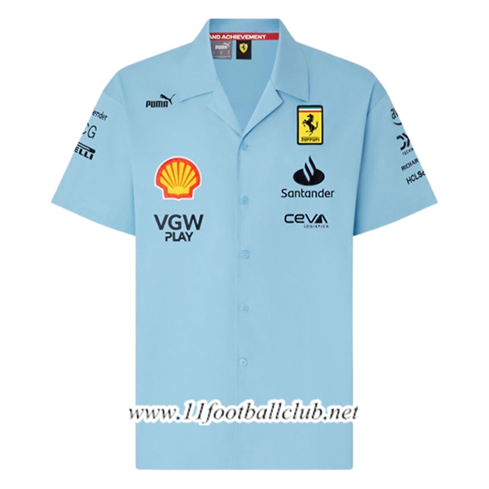 Polo F1 Scuderia Ferrari Team Blanc 2024