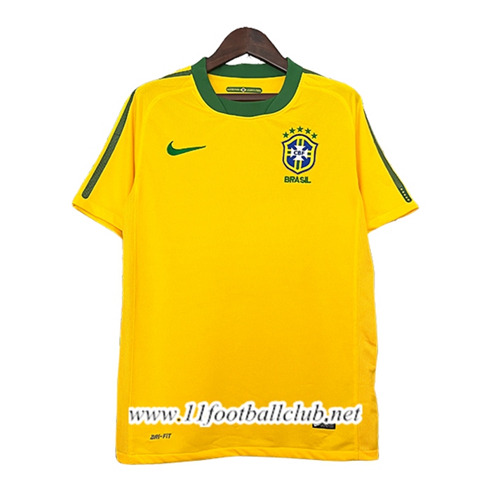 Maillot de Foot Bresil Retro Domicile 2010