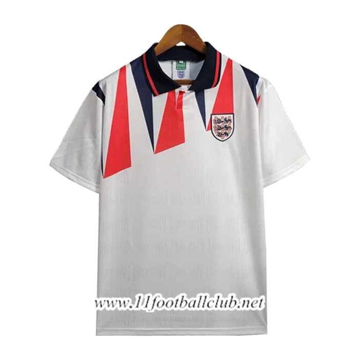 Maillot de Foot Angleterre Retro Domicile 1992