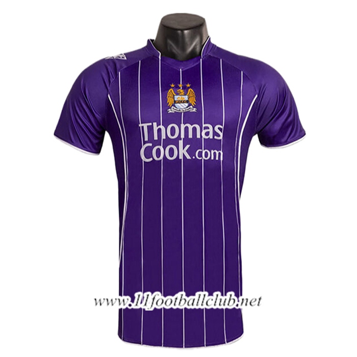 Maillot de Foot Manchester City Retro Exterieur 2007/2008