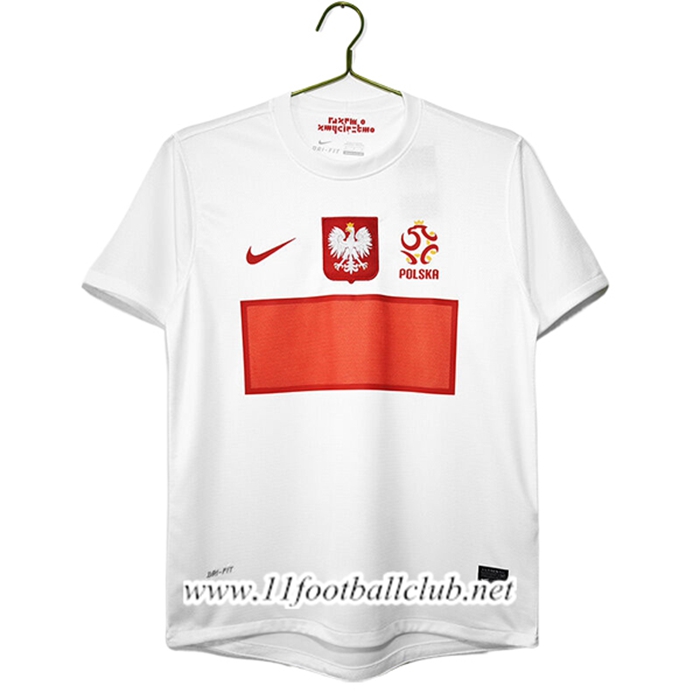 Maillot de Foot Pologne Retro Domicile 2012