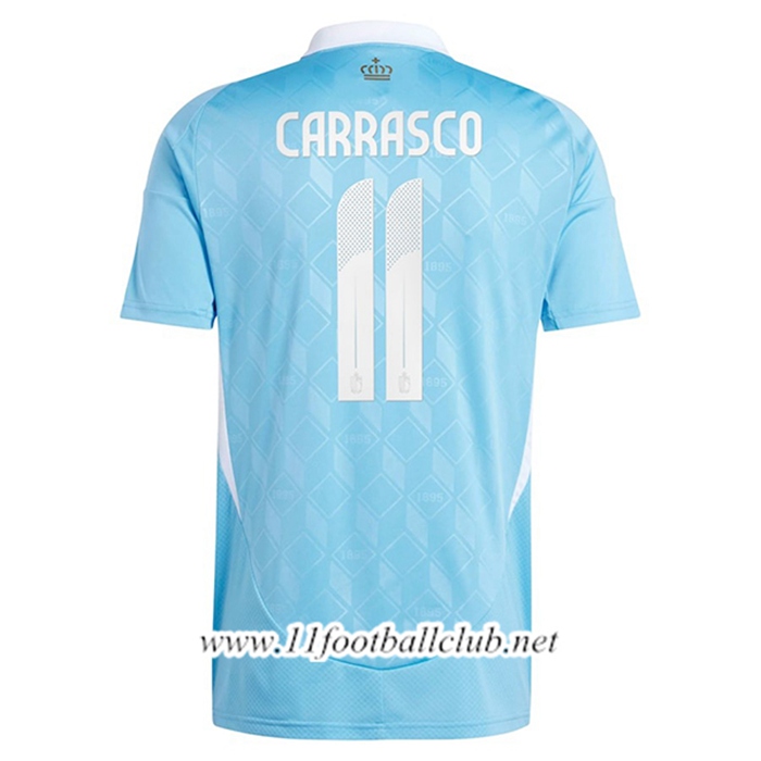 Maillot Equipe Foot Belgique (CARRASCO #11) 2024/2025 Exterieur