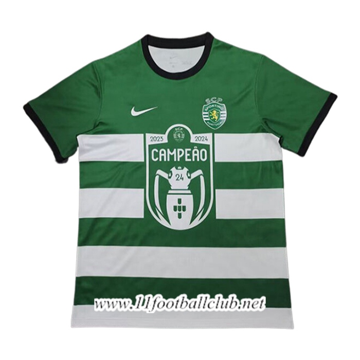 Maillot de Foot Sporting Portugal Special Champion Vert 2024/2025