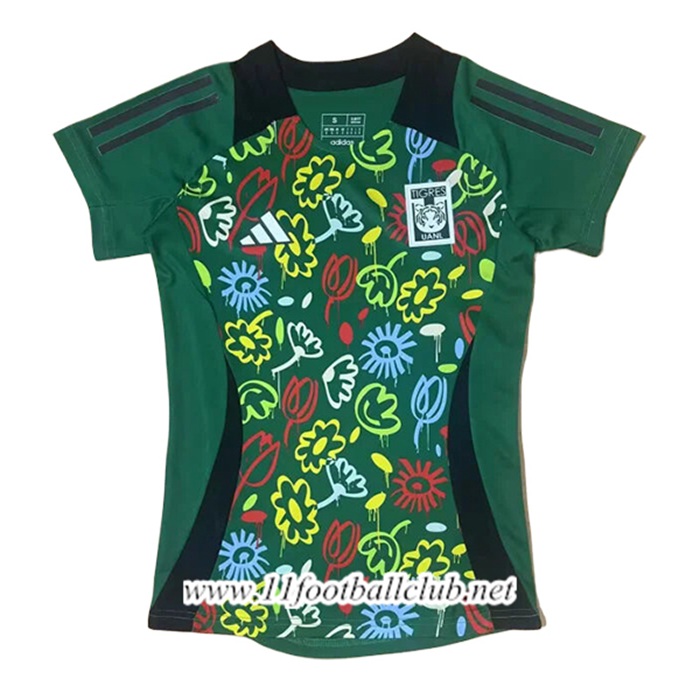 Maillot de Foot Tigres UANL Femme Special Edition Vert 2024/2025