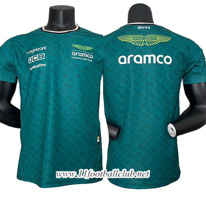 T-Shirt F1 Aston Martin Team Vert 2024