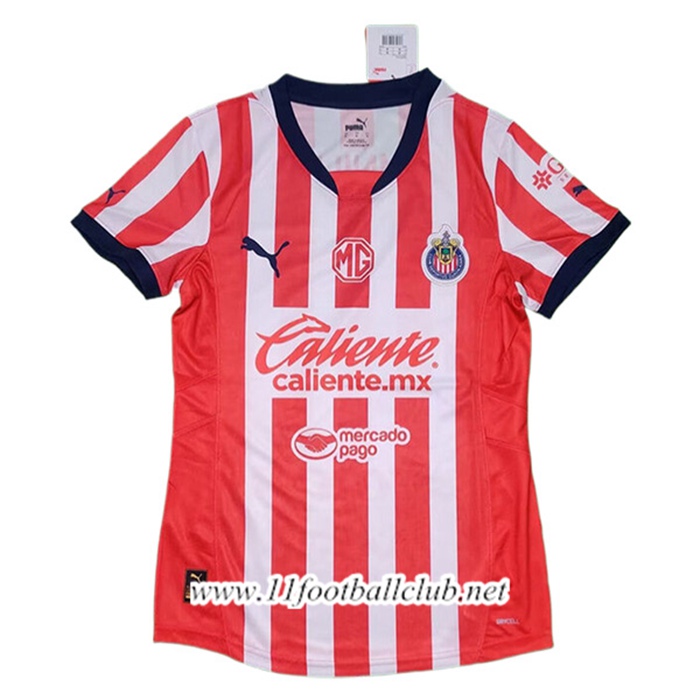 Maillot de Foot Chivas Femme Domicile 2024/2025