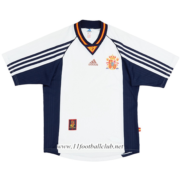 Maillot de Foot Espagne Retro Exterieur 1998