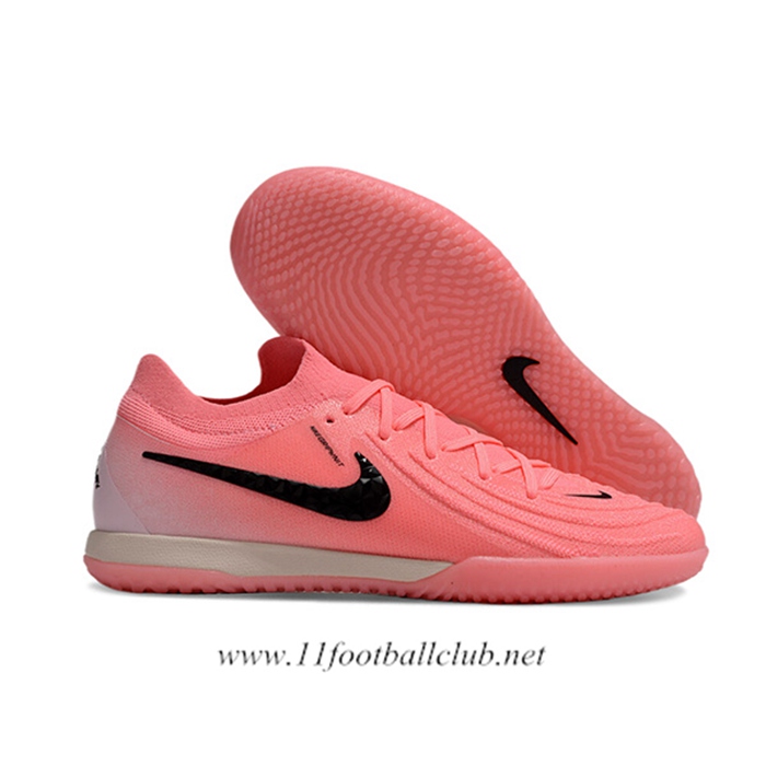 Nike Chaussures de Foot Phantom GX II Elite IC Rose/Noir