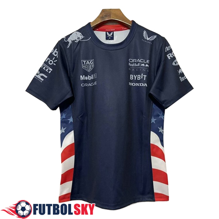 T-Shirt F1 RedBull Racing Team Bleu/Blanc/Rouge 2024
