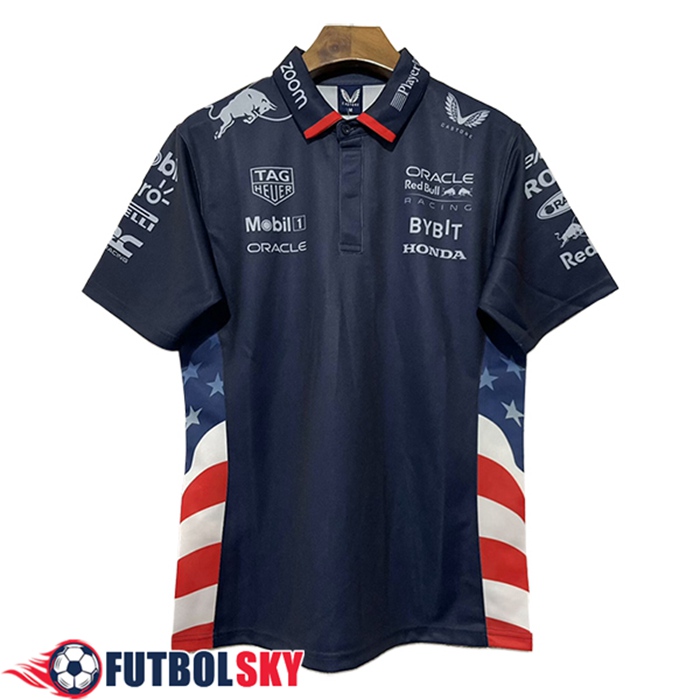 Polo F1 RedBull Racing Team Bleu/Blanc/Rouge 2024