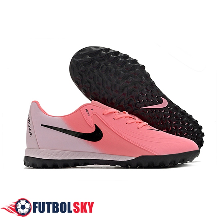 Nike Chaussures de Foot Phantom GX II ACAD LV8 TF Rose/Noir