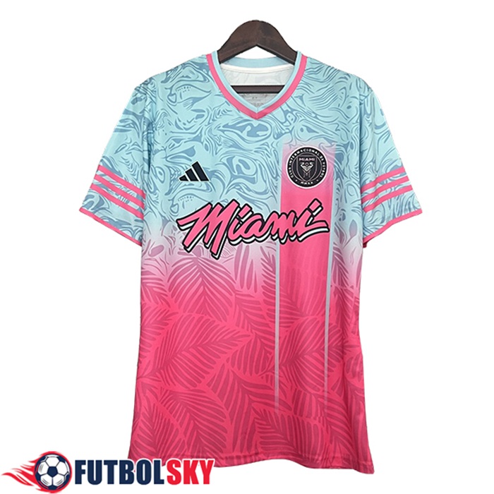 Maillot de Foot Inter Miami CF Special Edition Rose/Bleu 2024/2025
