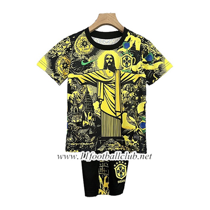Maillot de Foot Bresil Enfant Special Edition Jaune 2024/2025