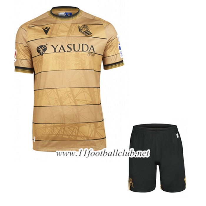 Nouveau Maillot de Foot Real Sociedad Enfant Exterieur 2024/2025